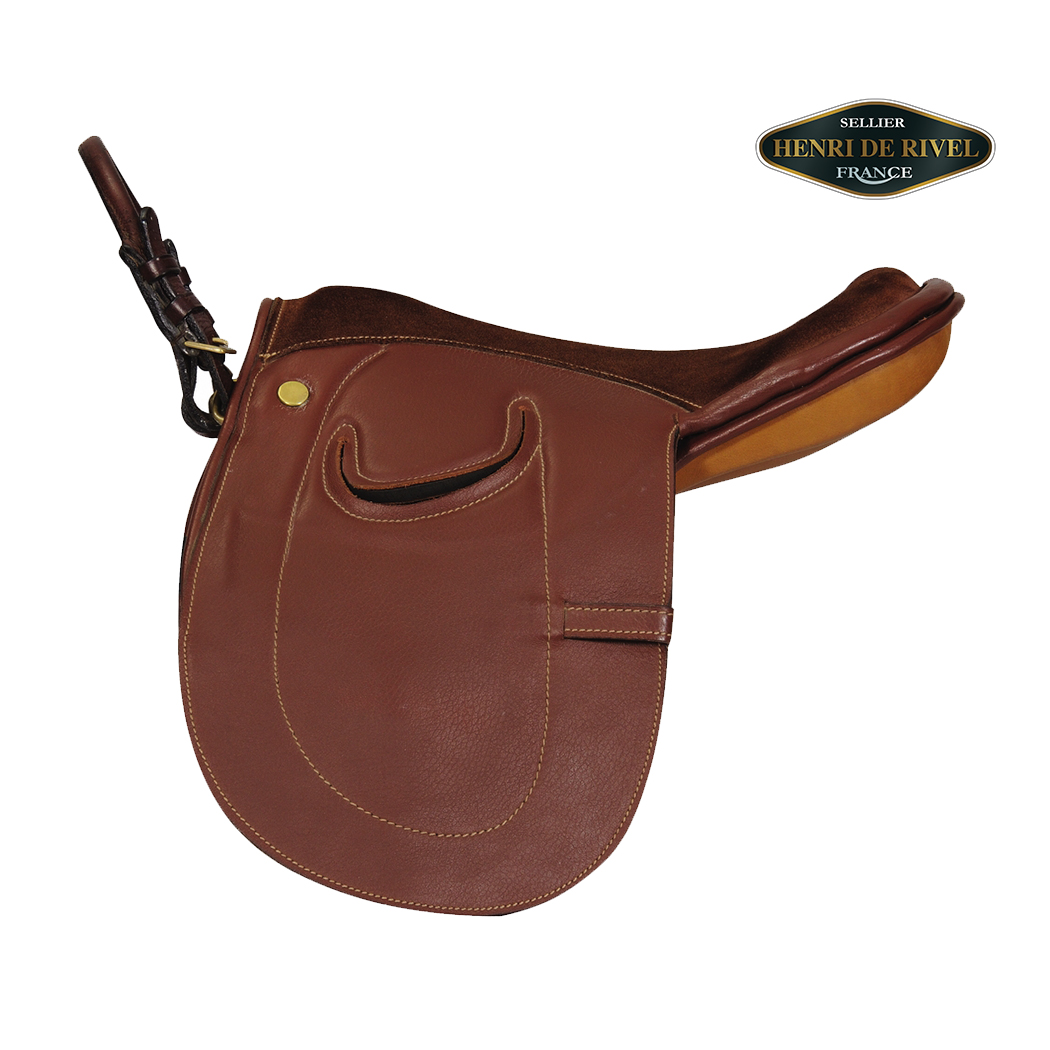 Henri De Rivel Advantage Pony Leather Leadline Saddle - Equestrian House