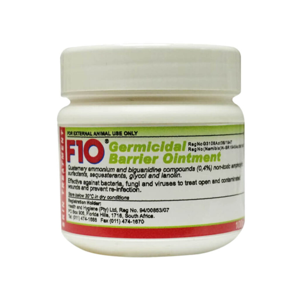 F10 Germicidal Barrier Ointment - Equestrian House